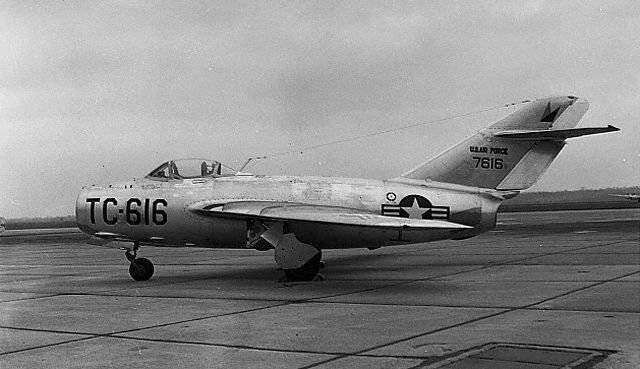 Советские истребители в ВВС США
