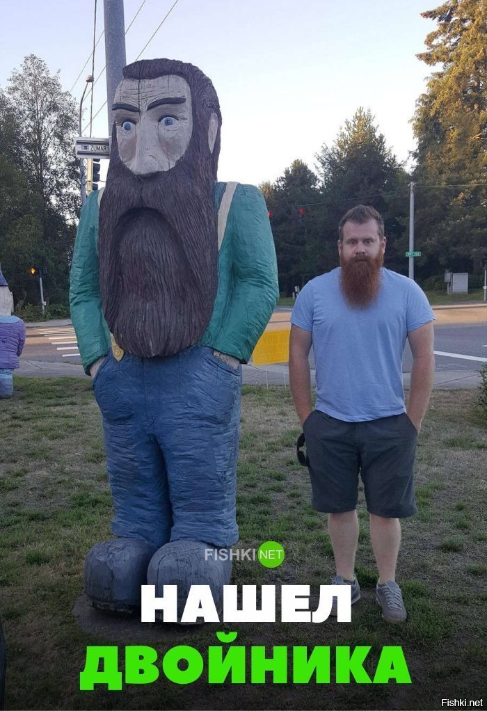 Нашёл двойника