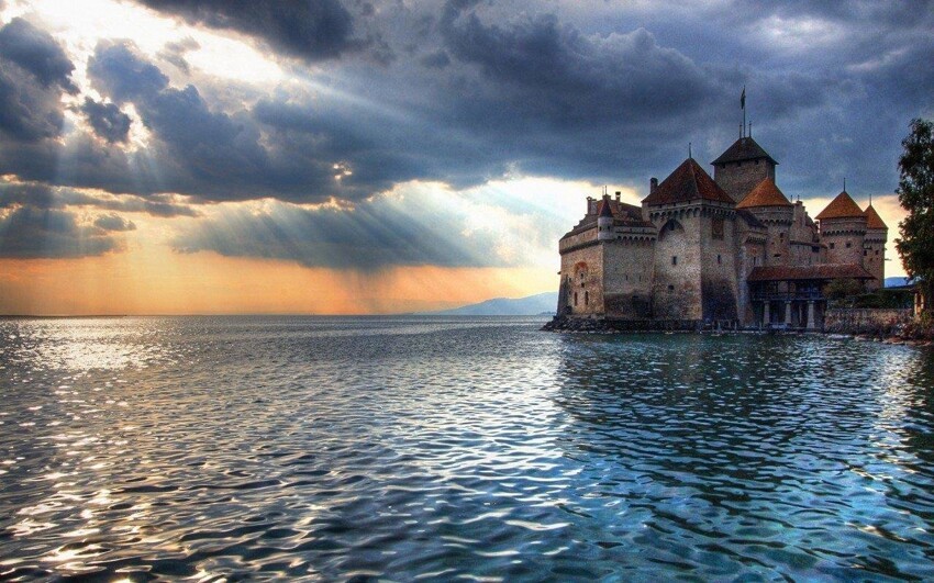 Замок Шильон, Швейцария