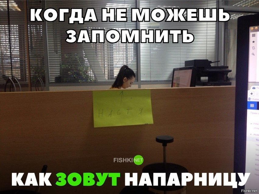 Когда плохо запоминаешь имена