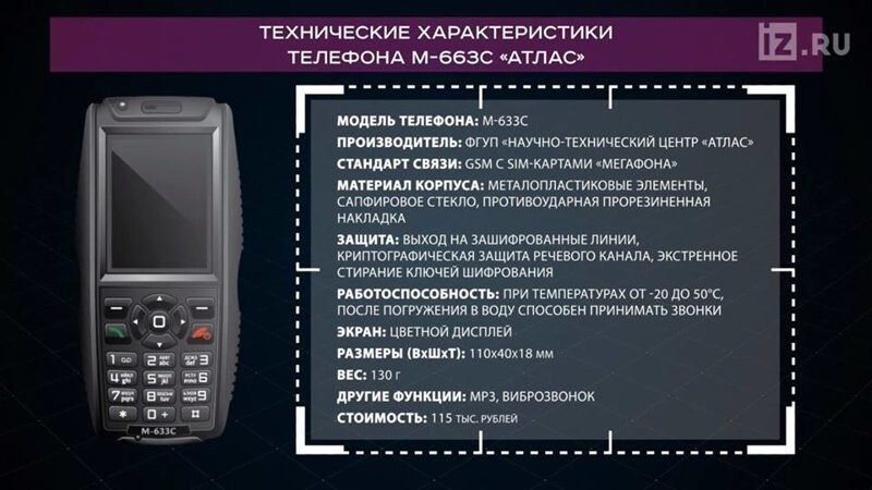 Военные получили телефоны за 115 тысяч рублей