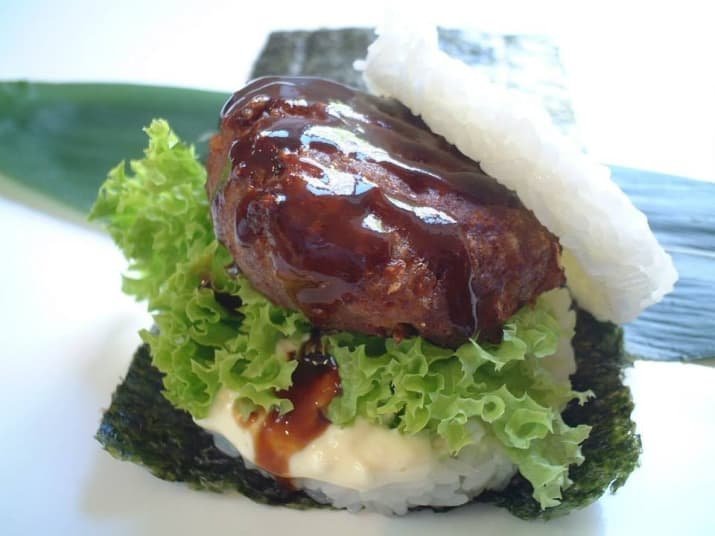 8. Азиатский суши-бургер