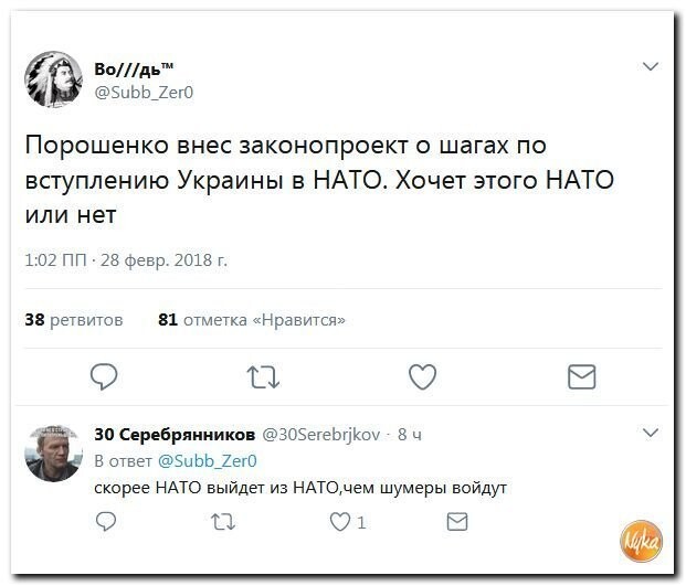Политические коментарии соцсетей - 409