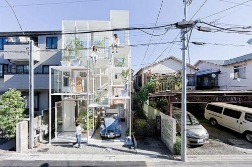 Вы бы жили в этом прозрачном японском доме?