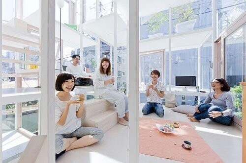 Вы бы жили в этом прозрачном японском доме?