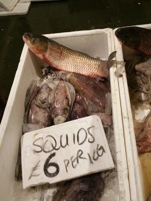 Быстрая "РЫБАЛКА" или не плохо ,когда рядом рыбный рынок