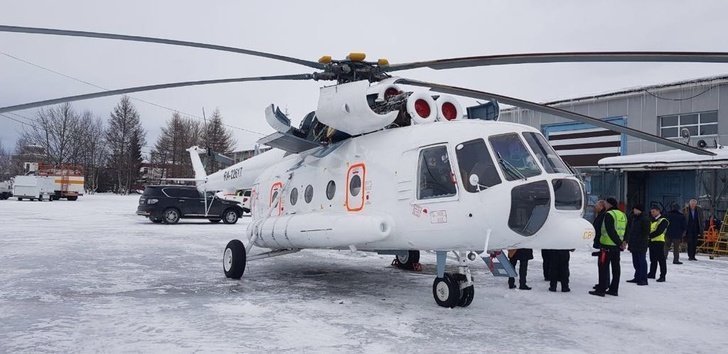 11. Камчатский край получил специализированный вертолет санитарной авиации