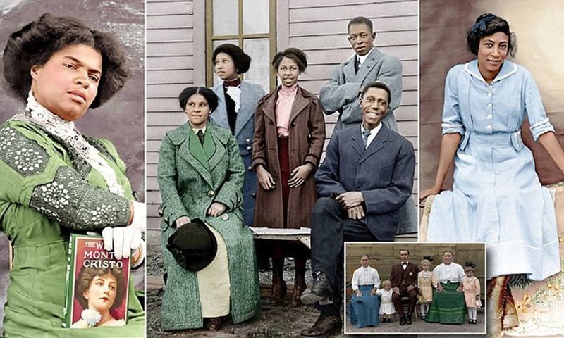 Афроамериканцы в эпоху расовой сегрегации: раскрашенные фотографии 1910-1925 гг