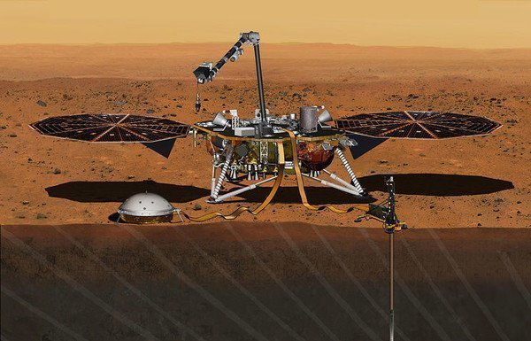 NASA проводит испытания марсианского посадочного модуля
