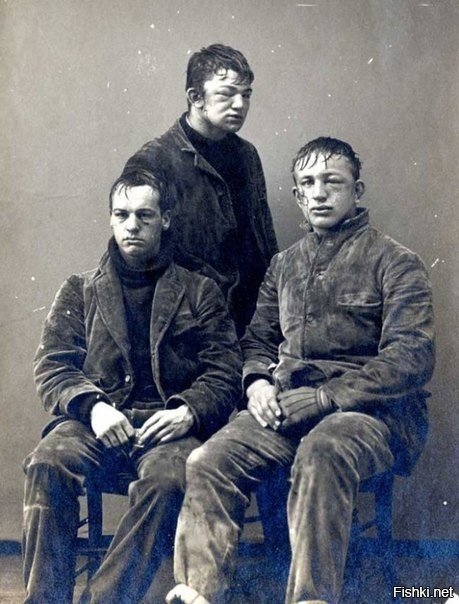 Студенты после игры в снежки, 1893 год