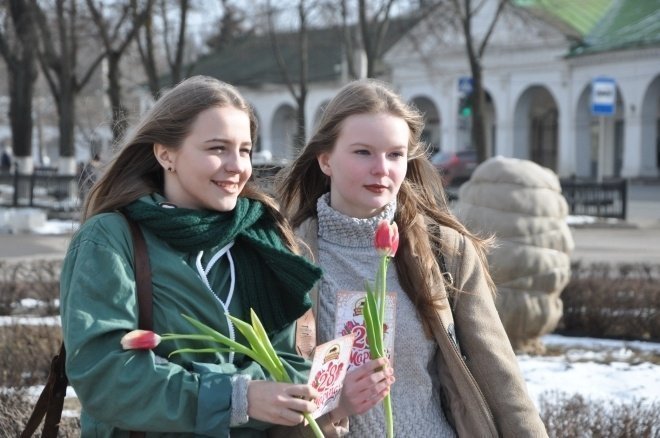 Фоторепортаж. Международный женский день 8 марта