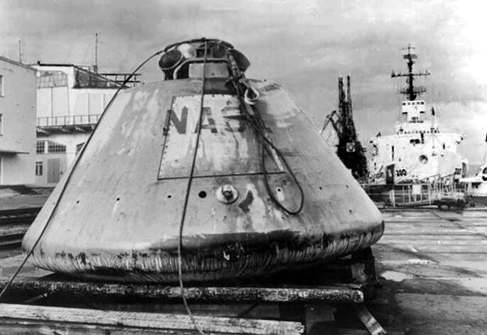 Как СССР США капсулу от «Аполлона» возвращал