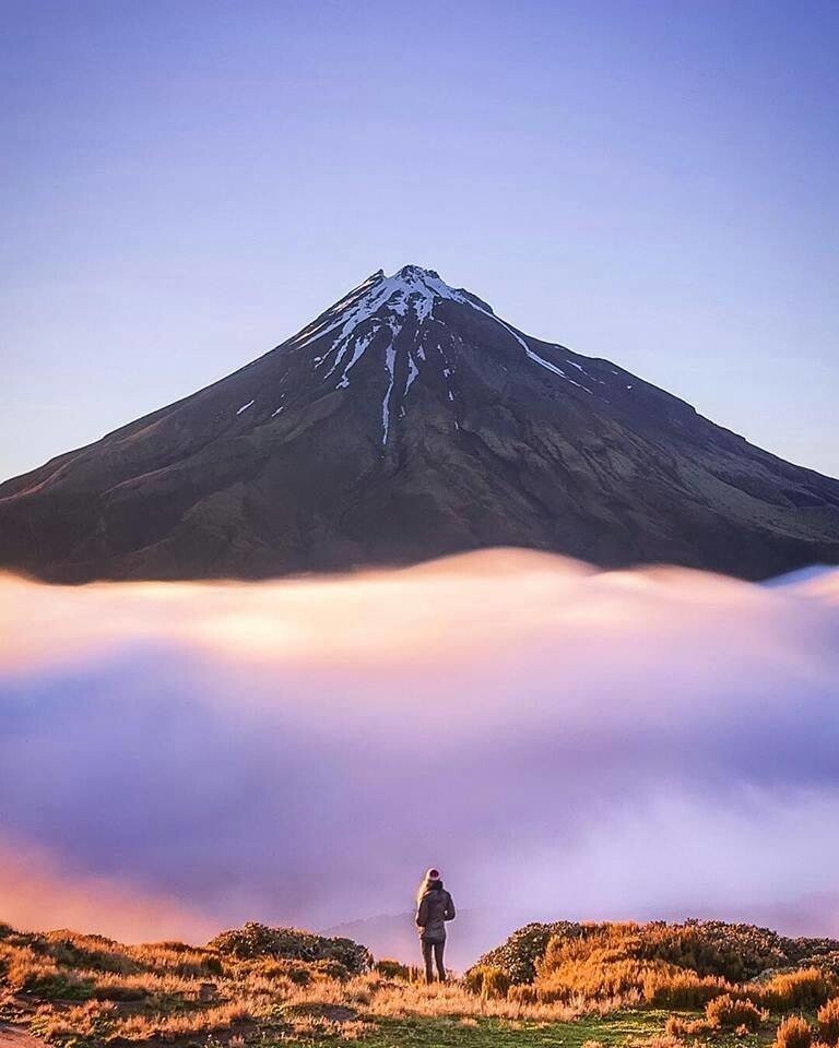 Вулкан Таранаки, Новая Зеландия