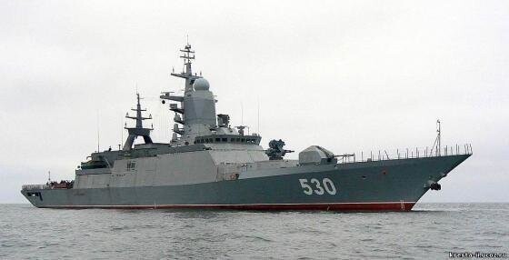 Корвет Балтийского флота Стерегущий