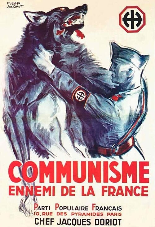 Коммунизм — враг Франции. Франция, 1942 г.