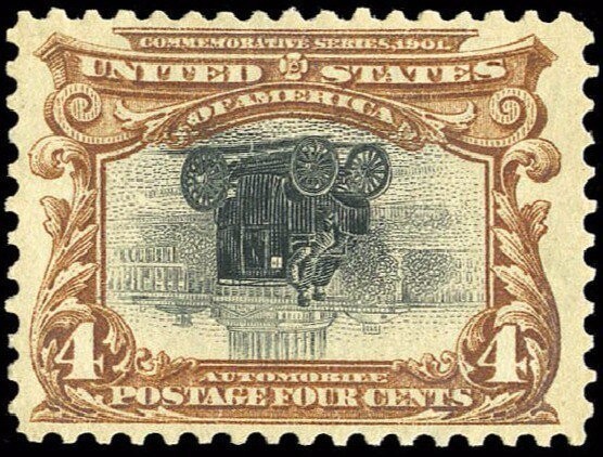 10 января на аукционе CHERRYSTONE была продана за $10.000 почтовая марка номиналом 4с из серии "Пан Американ"