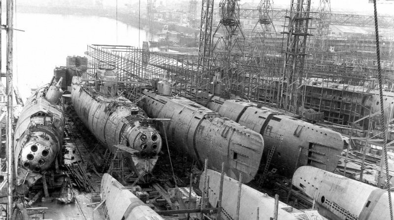 Недостроенные немецкие подводные лодки типа XXI