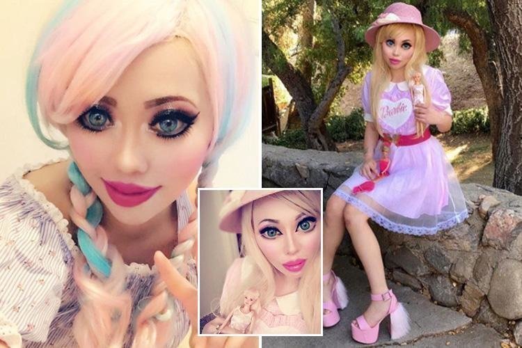 Американка изменила разрез глаз ради сходства с любимой куклой Барби