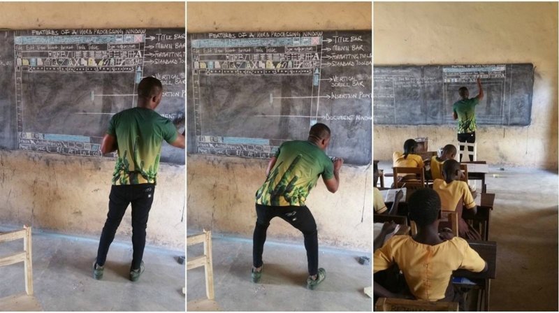 Свершилось! Теперь в этой африканской школе появились настоящие компьютеры