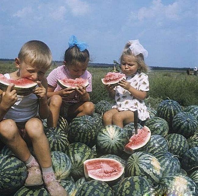 Арбузный горы, синие небеса...