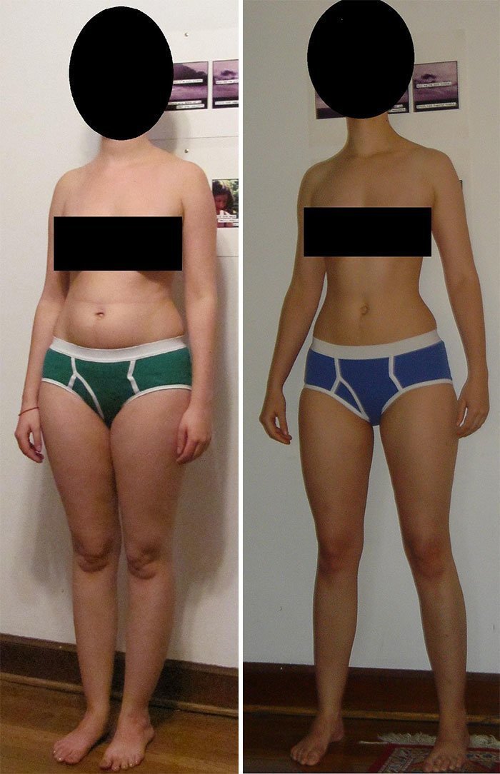 9. 26 лет, 62 кг. Девушка занимается пауэрлифтингом и ее вес остается постоянным