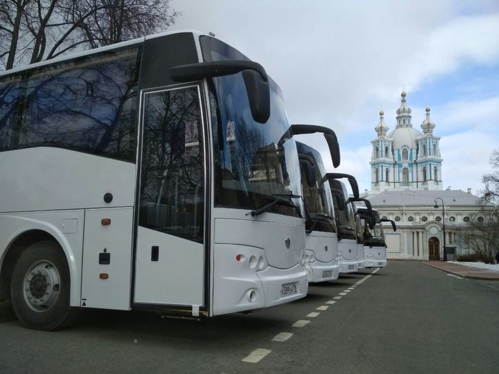 72. Санкт-Петербург получил автобусы отечественного производства для перевозки детей