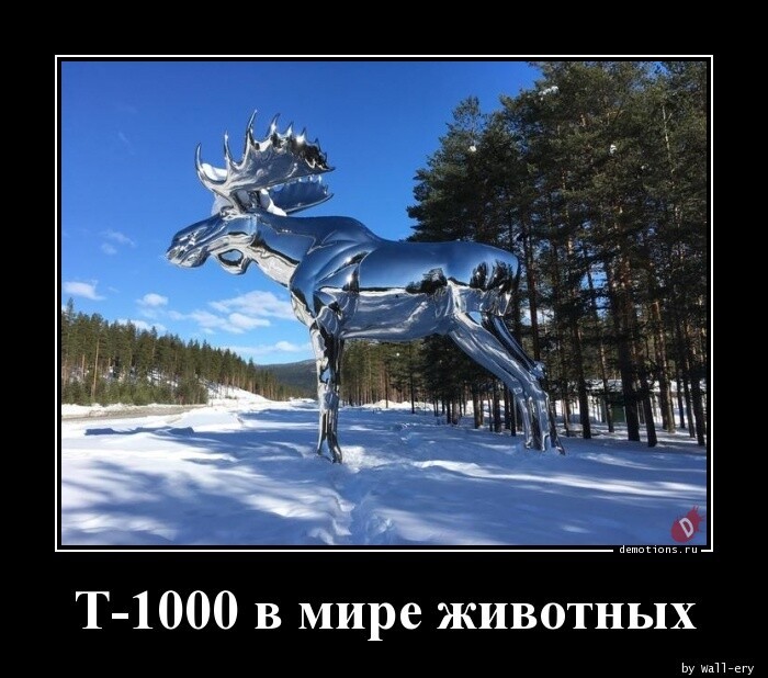 Т-1000 в мире животных