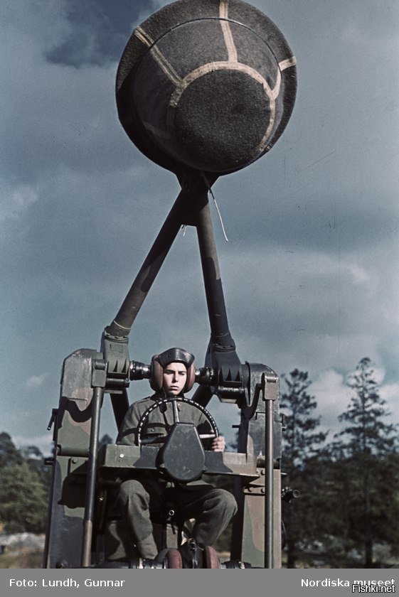 Шведский звукоуловитель, 1942 год