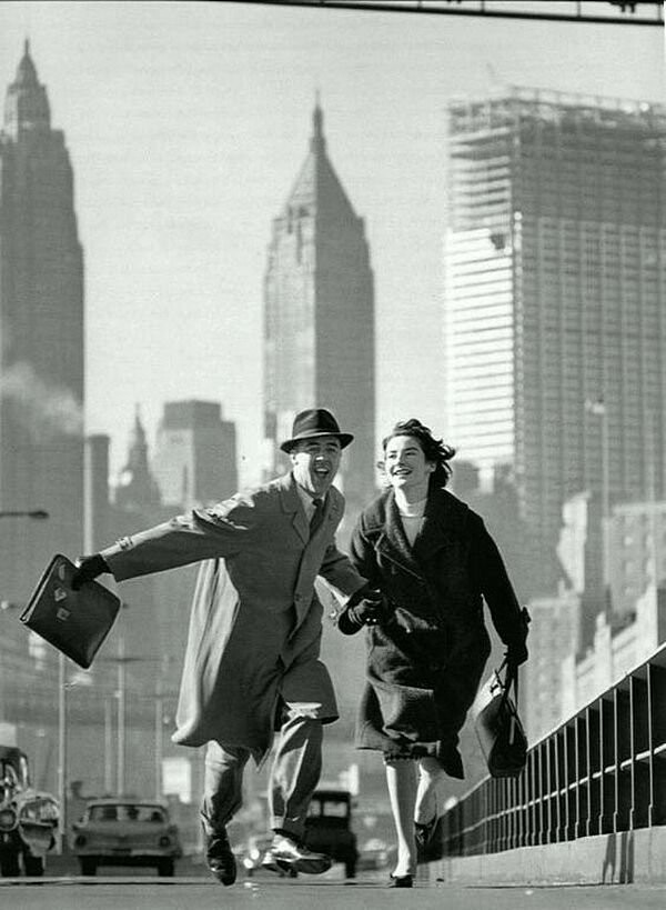 Бруклинский мост, Нью-Йорк, 1959.