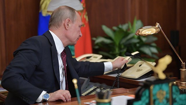 Песков раскрыл детали разговора Путина и Трампа‍