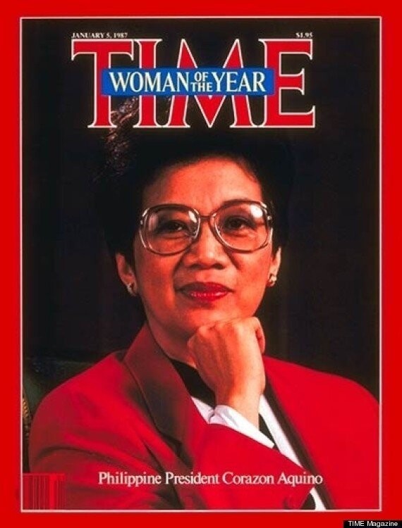 Президентом стала женщина Корасон Акино.