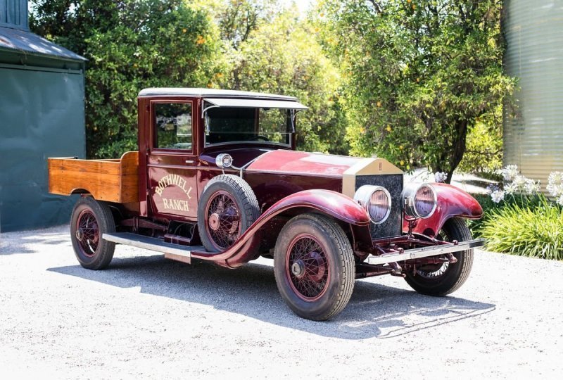 Единственный в мире пикап Rolls-Royce 1926 года