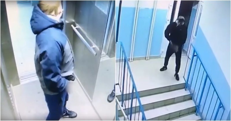 Урайский детектив: жители дома вычисли хулигана, справлявшего малую нужду в лифте