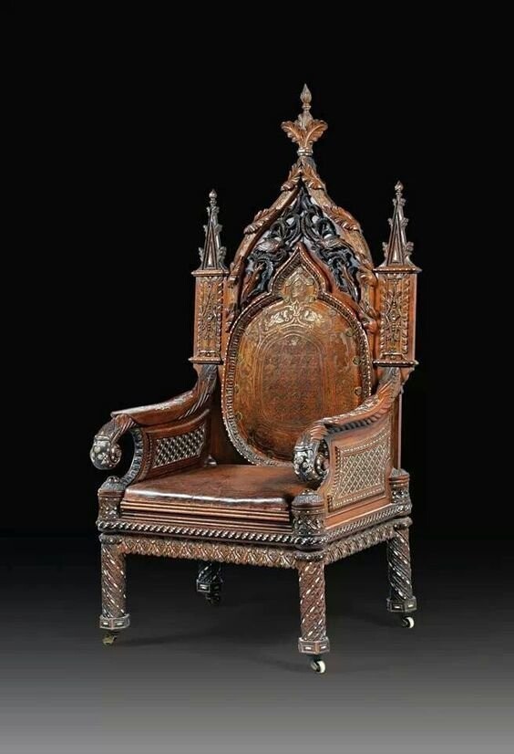 Португальское кресло, 19 век