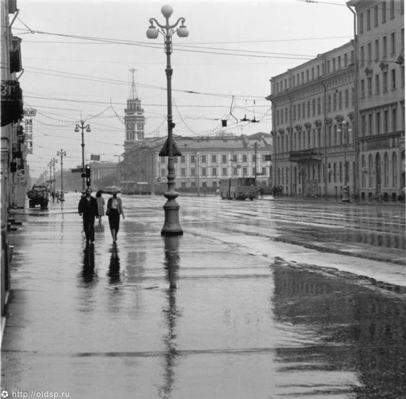 Дождь в ленинграде картинки