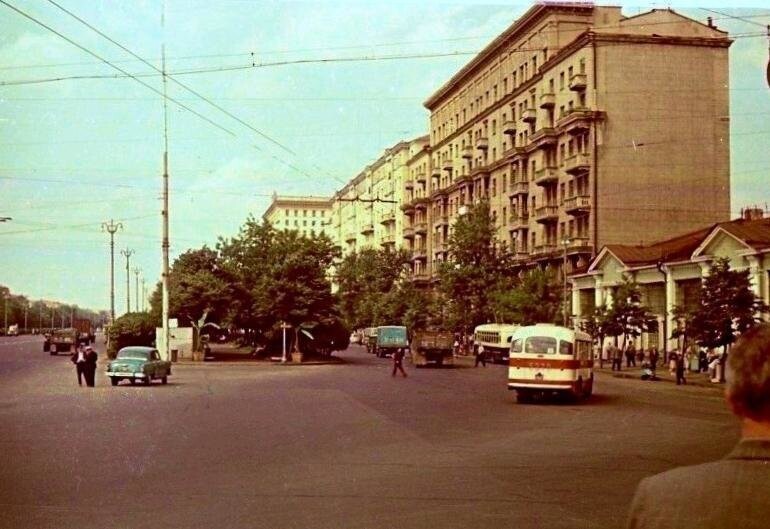 Ленинградский проспект москва старые