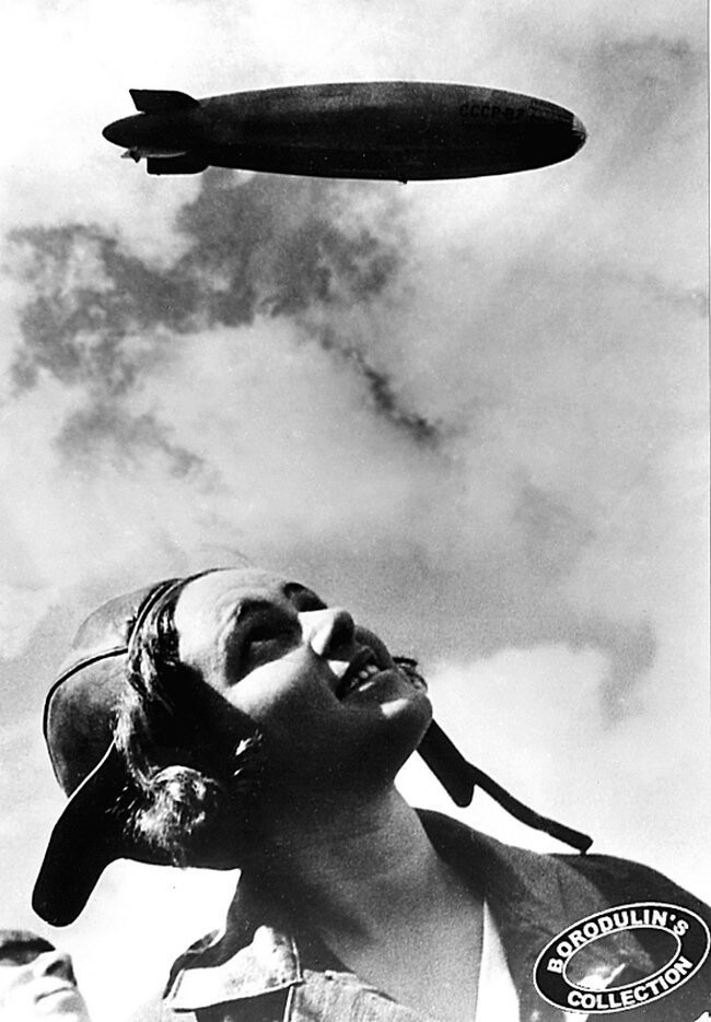 Иван Шагин. В полете. 1936 год