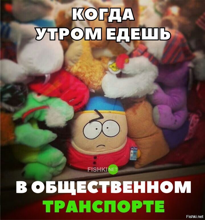 Утро в общественном транспорте