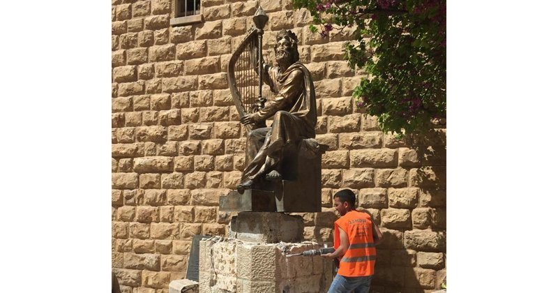 Иерусалим решил убрать российский подарок – памятник Царю Давиду