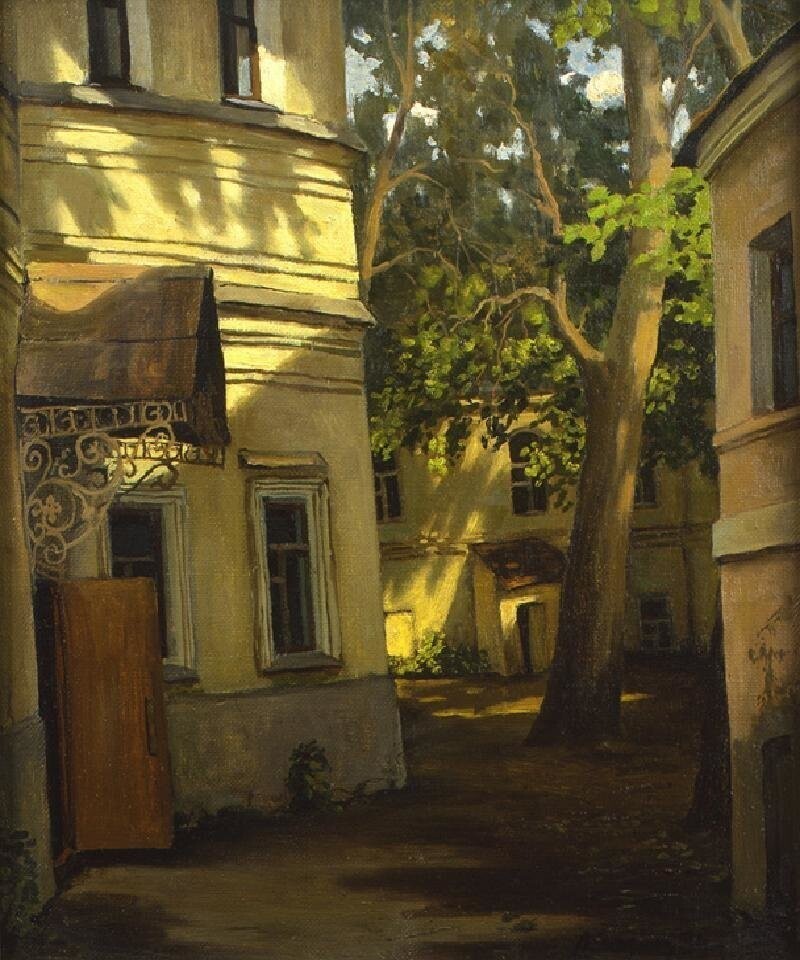 Двор в 1-ом Колобовском переулке