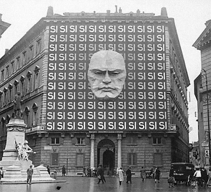 13. Здание штаба Национальной фашистской партии Бенито Муссолини в Риме, 1934 г.