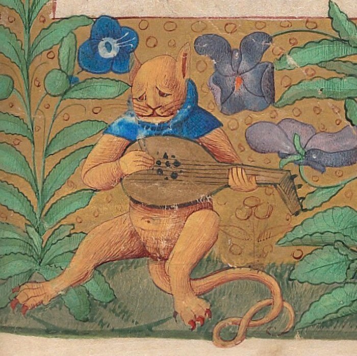 Меланхолик играет на лире 