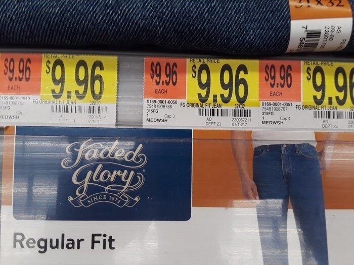 Американские джинсы Made In
