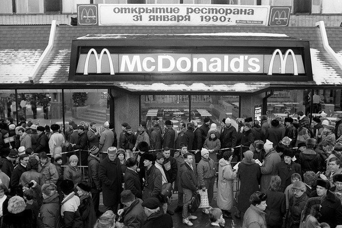 Как открывался первый «Макдоналдс» в СССР