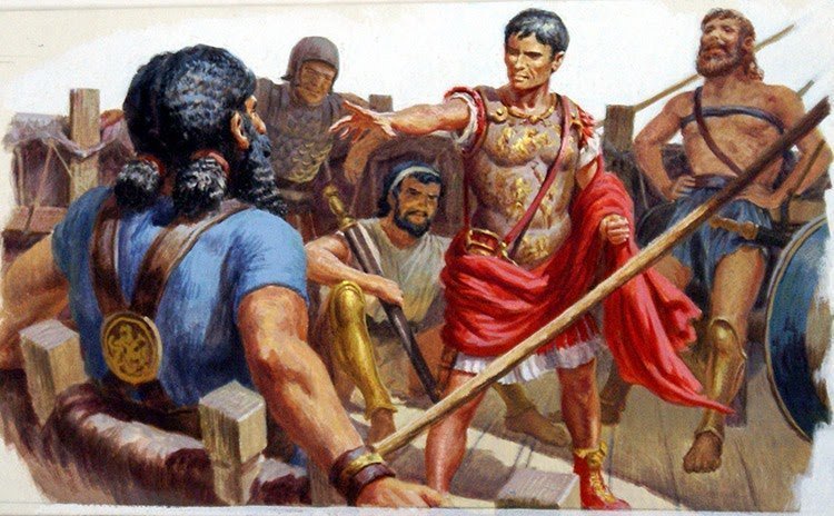 Как Юлий Цезарь попал в плен к пиратам