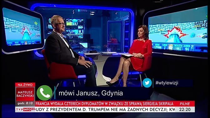 «Отключите эти свастики»: польская телепередача была неожиданно прервана