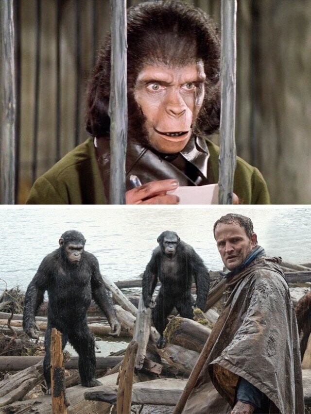 "Планета обезьян" 1968 и 2014