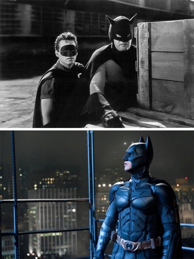 "Бэтмен" 1943 и "Темный рыцарь" 2008