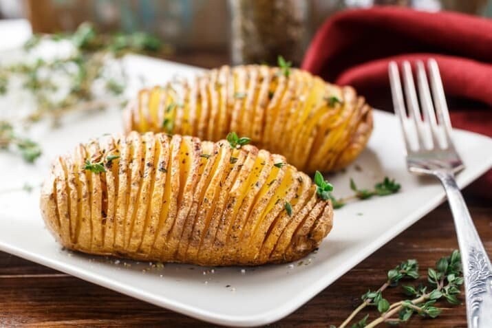 6. Картофель Hasselback