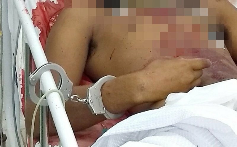 Молодой бандит зверски убит в больничной палате